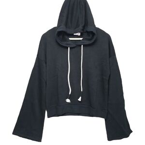 Make + Model Black Kimono Sleeve Hoodie sz Medium